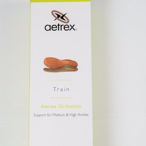 Aetrex Orthotics For Medium & High Arches, Train, Women's 11